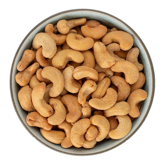 Vangsgaard saltede cashewnødder, 100g