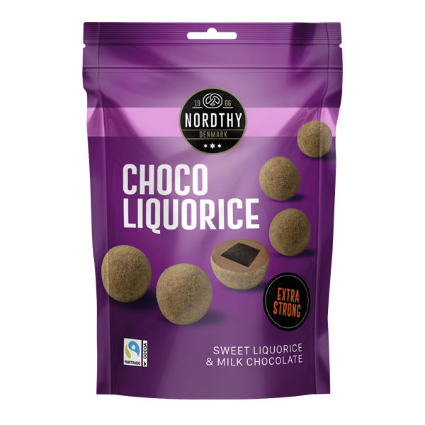 Choco Liquorice, Exstra Strong 120g