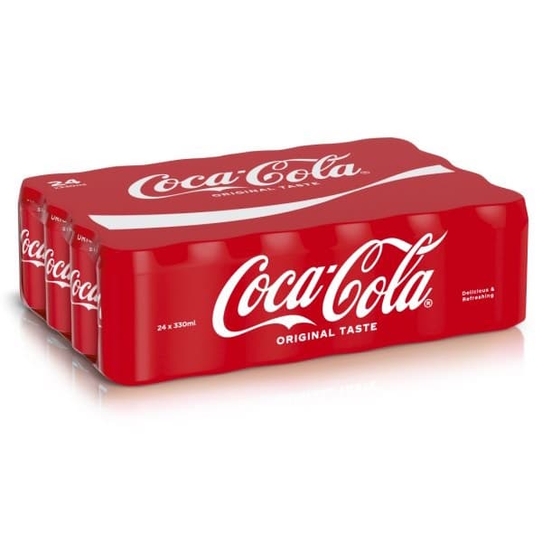 Coca Cola 33 cl, 24 stk